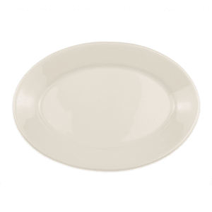 179-15400 10 1/2" x 7 1/4" Oval Platter - China, Ivory