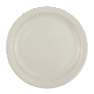 179-21700 10 1/2" Round Plate - China, Ivory