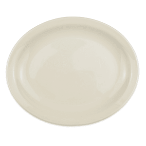 179-26200 12 3/8" x 10" Oval Platter - China, Ivory