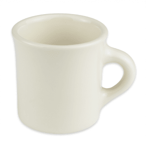 Hall China 953-WH 18 Ounce Round White Grande Coffee Mug