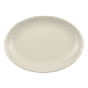 179-31100 8 3/8" x 6" Oval Empire Platter - China, Ivory