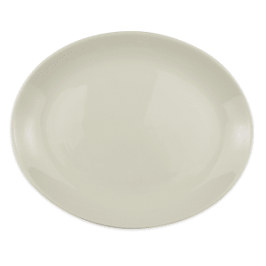 179-31500 13 1/8" x 10 1/2" Oval Empire Platter - China, Ivory