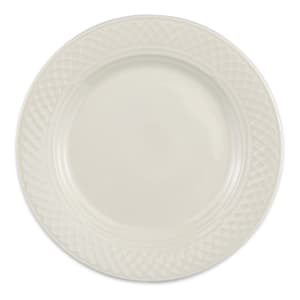 179-3367000 8 1/8" Round Gothic Blanc Plate - China, Ivory