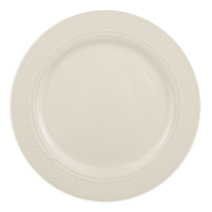 179-3397000 10 5/8" Round Gothic Blanc Plate - China, Ivory
