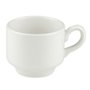 179-6536000 7 oz Pristine Stackable Tea Cup - China, Ameriwhite
