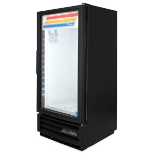 598-GDM10FBK 24" One Section Display Freezer w/ Swing Door - Bottom Mount Compressor, Black,...