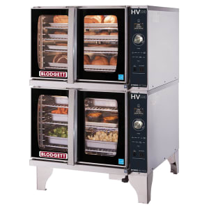 015-HV100EDBL208603 HydroVection™ Double Full Size Electric Convection Oven - 30kW, 208v/3ph 
