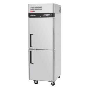 083-M3RF192N 25" One Section Commercial Refrigerator Freezer, Solid Doors, Top Compressor 11...