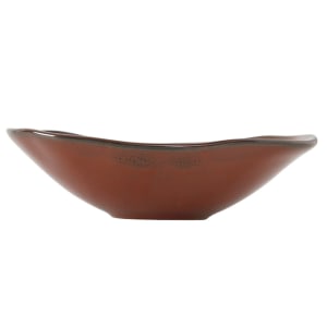 424-GAR402 11 1/2 oz Oblong Ceramic Capistrano Bowl - Red Rock