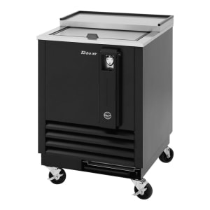 083-TBC24SBN6 24" Forced Air Bottle Cooler - Holds (120) 12 oz Bottles, Stainless Interior, 115v