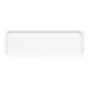 Cambro 926MT148 Rectangular Market Display Tray - 9&quot; x 25 9/16&quot; x 1&quot;, White