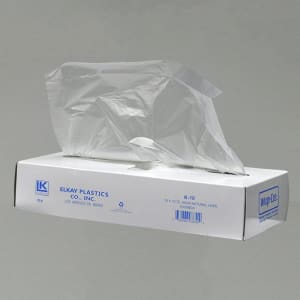 909-K12 Wrap Eze™ Pop Up Sheets - 10 3/4" x 12", Poly