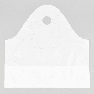909-TO211810 Poly Take-Out Bag w/ Handles - 21" x 18" x 10", White