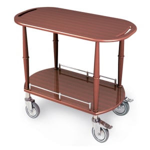 121-70524 Oval Dessert Cart w/ Multi-Tiered Design