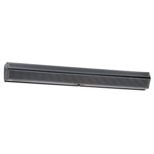 049-LPV2962UAOB99014 96" Unheated Air Curtain w/ Auto Switch - Low Profile, Obsidian Black,...