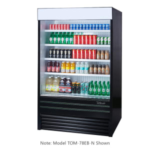 083-TOM36EBN 36" Vertical Open Air Cooler w/ (5) Levels, 115v