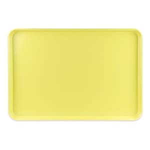 144-1826MT145 Rectangular Market Display Tray - 17 13/16" x 25 11/16" x 11/16", Yellow