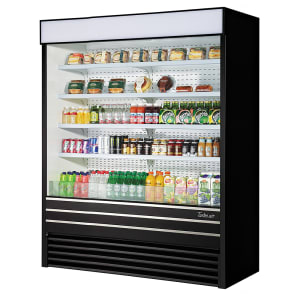 083-TOM60EBN 60" Vertical Open Air Cooler w/ (5) Levels, 115v
