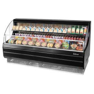 083-TOM75LBN 75 5/8" Horizontal Open Air Cooler w/ (2) Levels, 115v
