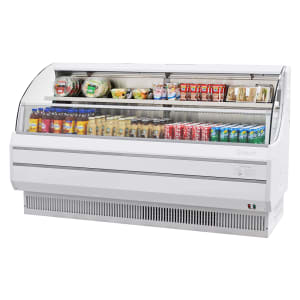 083-TOM75LWN 75 5/8" Horizontal Open Air Cooler w/ (2) Levels, 115v