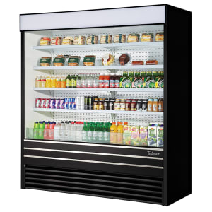 083-TOM72EBN 72" Vertical Open Air Cooler w/ (5) Levels, 220v/1ph