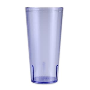 284-662416BL 24 oz Blue Textured Plastic Tumbler