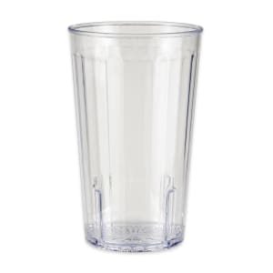 284-88201CL 20 oz Clear Textured Plastic Tumbler