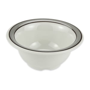 284-B105CA 10 oz Round Melamine Dinner Bowl, White