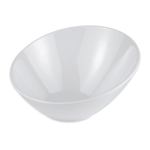 284-B782W 14 oz Round Melamine Salad Bowl, White