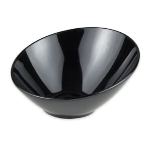 284-B785BK 10 oz Round Melamine Dessert Bowl, Black
