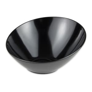 284-B786BK 12 oz Round Melamine Dessert Bowl, Black