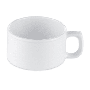 284-BF080W 4" Round Soup Mug w/ 11 oz Capacity, Melamine, White