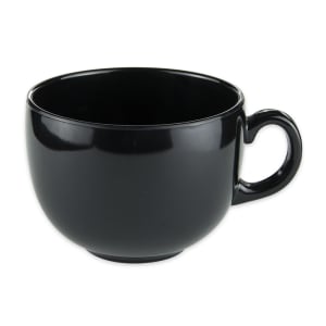 284-C1001BK 18 oz Coffee Mug, Melamine, Black