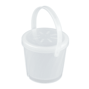 284-EC131CL 4 1/4" Round To Go Food Container w/ 16 oz Capacity, Polypropylene, Clear