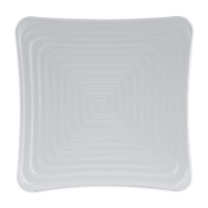 284-ML61W 7 1/4" Square Melamine Salad Plate, White