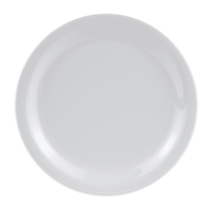 284-NP7DW 7 1/4" Round Melamine Salad Plate, White