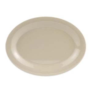 284-OP120S 12" x 9" Oval Tahoe Platter -  Melamine, Brown