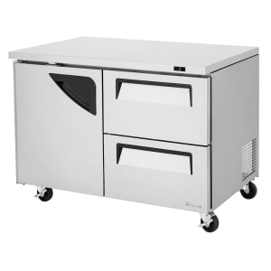 083-TUF48SDD2N 48 1/4" W Undercounter Freezer w/ (2) Sections, (1) Door & (2) Drawers, 115v