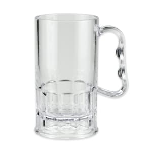 284-000821SANCL 10 oz Beer Mug, SAN Plastic, Clear