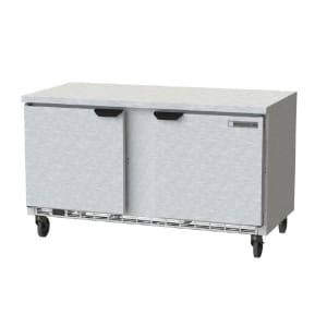 118-WTF60AHCFLT 60" W Worktop Freezer w/ (2) Section & (2) Doors, 115v