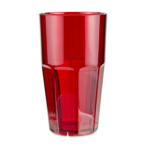 284-99221R 22 oz Red Plastic Tumbler