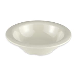 284-B454DI 4 1/2 oz Round Melamine Dinner Bowl, Ivory