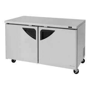 083-TUR60SDN 60 1/4" W Undercounter Refrigerator w/ (2) Section & (2) Doors, 115v