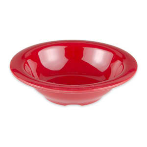 284-B454RSP 4 1/2 oz Round Melamine Dinner Bowl, Red