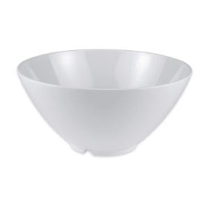 284-B791W 4 qt Round Melamine Serving Bowl, White