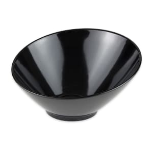 284-B792BK 24 oz Round Melamine Pasta Bowl, Black