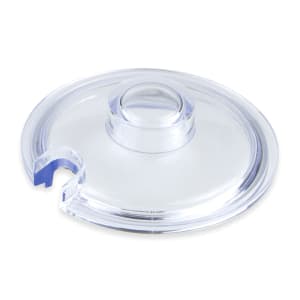 284-CD8C2CL Clear Plastic Condiment Jar Cover