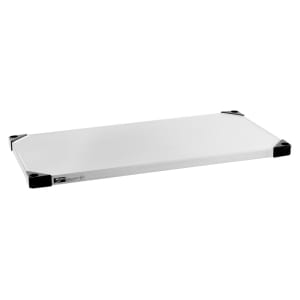 001-2436FS Super Erecta® Stainless Steel Solid Shelf - 36"W x 24"D