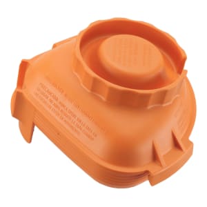 491-58994 Lid for Advance® Blender Containers - Rubber, Orange