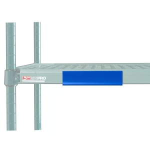 001-CSM6BQ MetroMax Q™ Shelf Marker - 6" x 1 1/2", Blue